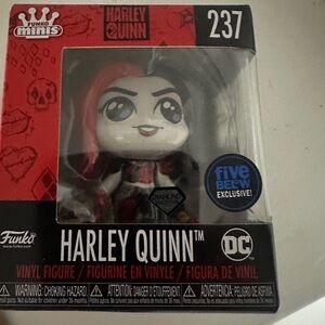 Funko Minis Harley Quinn Red and Black 237 five below exclusive